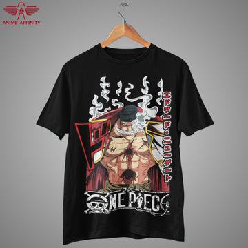One Piece Whitebeard Power Stance T-Shirt – Epic Pirate Emperor Design