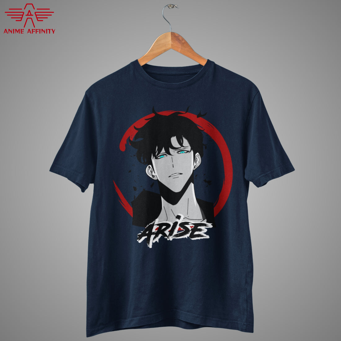 Sung Jin-Woo Arise T-Shirt – Solo Leveling Anime Graphic Tee